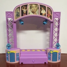 2000 Britney Spears Tour Concert Music Stage Playset Lights/Songs WORK [VIDEO]