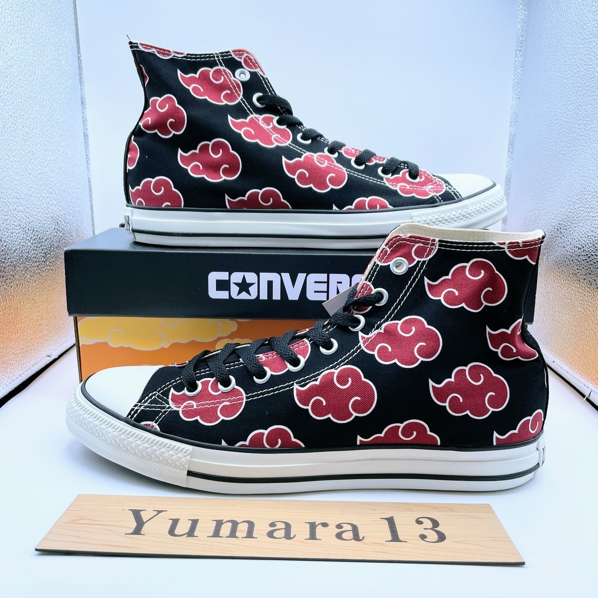 Naruto Shippuden × Converse All Star HI Itachi 31317151 Men's Size
