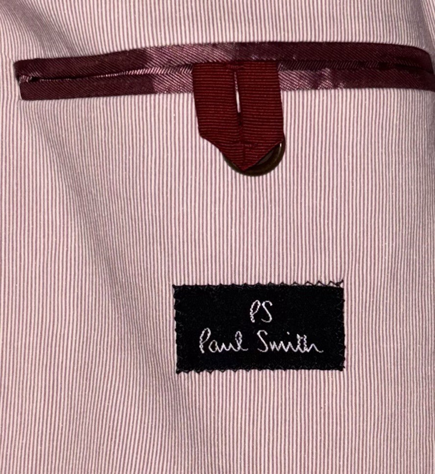Paul Smith-2 Button /Single Vent Partially Lined … - image 8