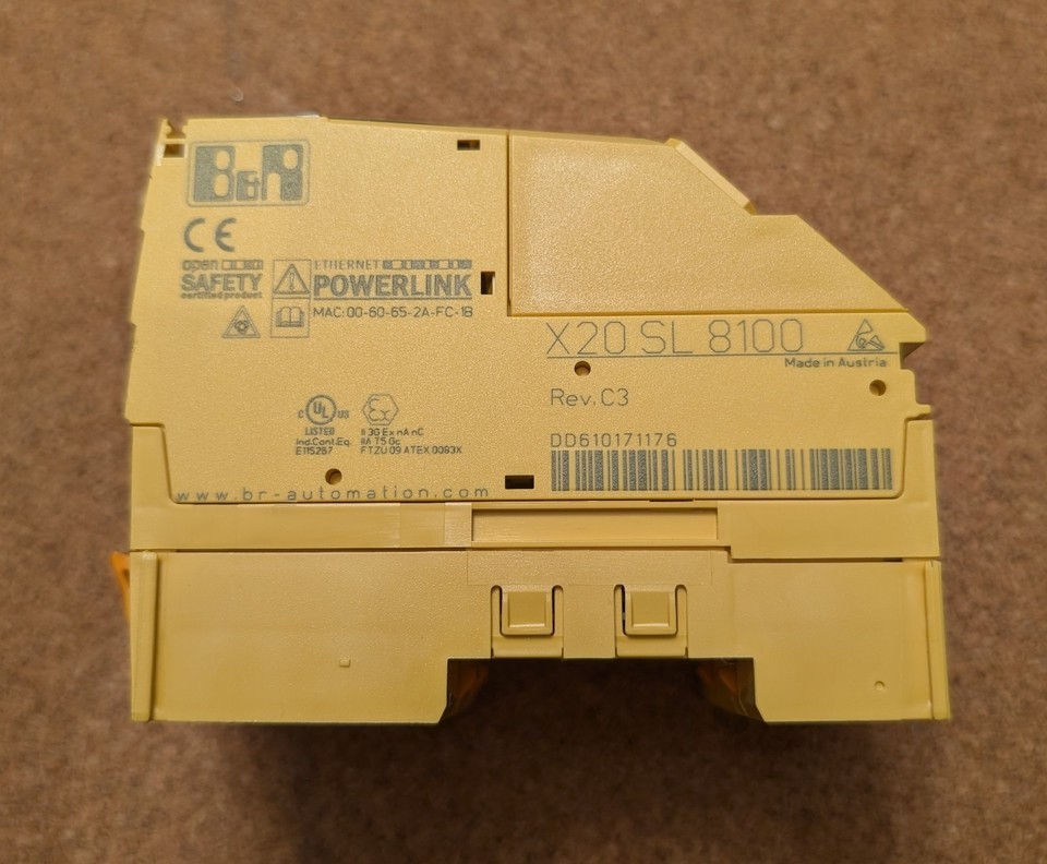 B&R X20BC1083 CONTROLLER bus Ethernet Powerlink X20 BC 1083 EUR 495,00