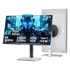 KTC H27P6 27'' 4K Gaming Monitor Dual Mode UHD 160Hz  FHD 320Hz Fast IPS HDR400