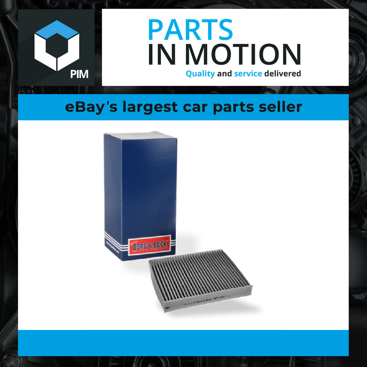 Pollen / Cabin Filter BFC1111 Borg & Beck 1253220 1315687 1452344 1494697 New
