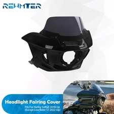 Headlight Fairing CoverFits For Harley Softail 2018-Up (Except ST 22-Up)