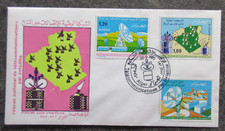 ALGERIE lettre FDC 1er jour en 1975 lot NO366