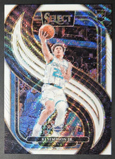 KJ SIMPSON JR. 2024-25 Select PREMIER WHITE WAVE PRIZM Rookie Card #'d 07/99 BFS