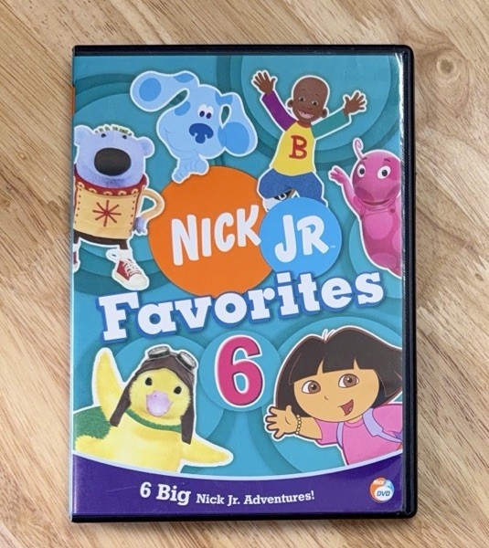Nick Jr Favorite Vol 6 DVD Dora Explorer Blues Clues Little Bill