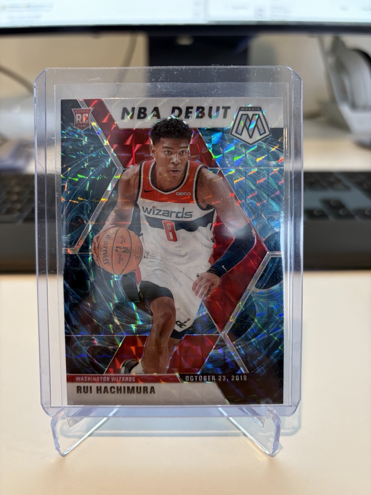 Rui Hachimura 2019 Mosaic #275 NBA Debut - Genesis /(SSP)