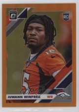 2019 Panini Donruss Optic Rookies Orange Prizm 194/199 Juwann Winfree #147 14md