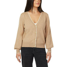 Womens Scotch  Soda-Amsterdam/Button down/Camel/V-Neck/Cardigan  Size XL