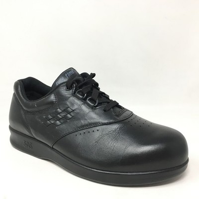 SAS Free Time Walking Shoes Oxfords Sneakers Womens Size 8.5 W Wide Black Ortho