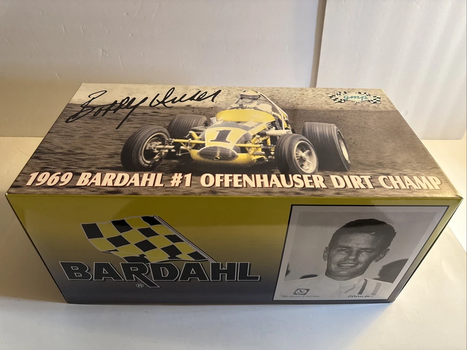 1969 Bobby Our Bardahl Offenhauser Dirt Champ 1:12 GMP Sprint Diecast Foto 3 de 4