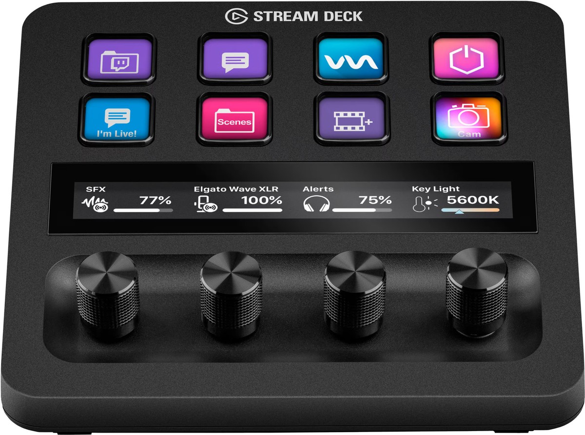Elgato - Stream Deck + Studio Controller with customizable