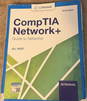 Cengage CompTIA Network+ Guide to Networks 9th Ed Paperback 2017 Jill West