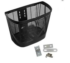 Bicycle Front Basket Large Storage Carrier Kids Adults Pet Grocery