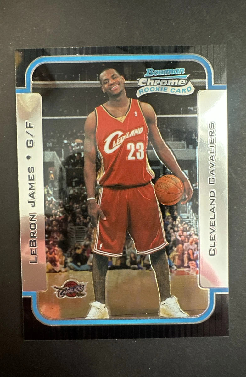 Topps LeBron James Basketball Rookie Sports Trading Cards