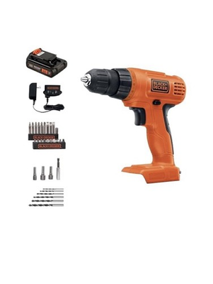 #ad BLACKDECKER 20V MAX 2 Speed Cordless Drill Driver Set $64.99