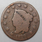 1829 Large Cent. #29 w — photo 1