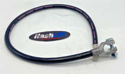 7128001 Fits Quick Cable 1 Gauge Black 28'' T/P Battery Cable SK37051226JE