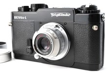 Voigtlander BESSA-L Rangefinder 35mm Film Camera Black HELIAR 50mm 3.5 Exc 5 
