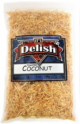 Roasted Unsweetened Coconut Fancy Shred by Its Delish, 1 lb