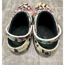 Crocs Fleece Lined Clogs Paint Splatter Multicolor Men s 5 / Women s 7