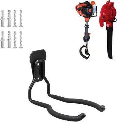 Garden Power Tool Hanger Garage Wall Hooks Weedeater Rack String Trimmer Hanger