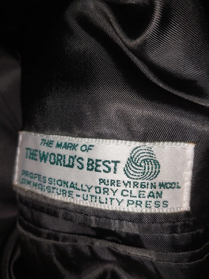 Blazer Austin Reed para hombre 48L marrón pura lana virgen Foto 3 de 4