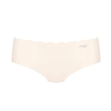 Sloggi Women's Hipster - Zero Feel Wavy, Microfiber, Solid White L