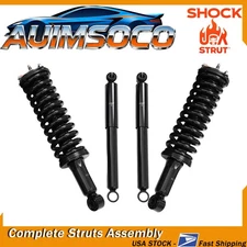 Box(4) Front & Rear Struts Shocks W/Coil Spring For 1998-2004 Toyota Tacoma
