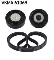SKF Keilrippenriemensatz Vkma 61069 FüR Toyota
