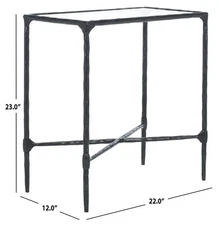 Safavieh ISABELLINA METAL ACCENT TABLE, Reduced Price 2172771819 SFV9538B