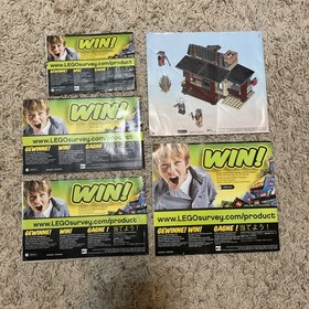 Lego The Lone Ranger Instruction Manuals - 79106, 79108 (2), 79109 (1 & 2)