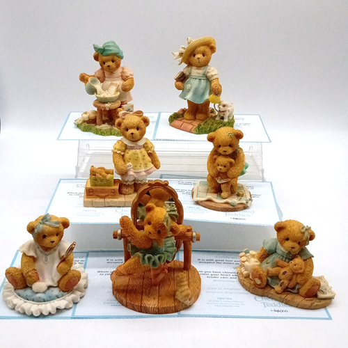 CHERISHED TEDDIES Days of the Week Complete Set of 7 Monday - Sunday ...