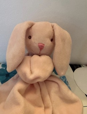 St Bernard Dunnes Stores Pink Bunny Baby Comforter Blankie Soft Plush Toy Rabbit