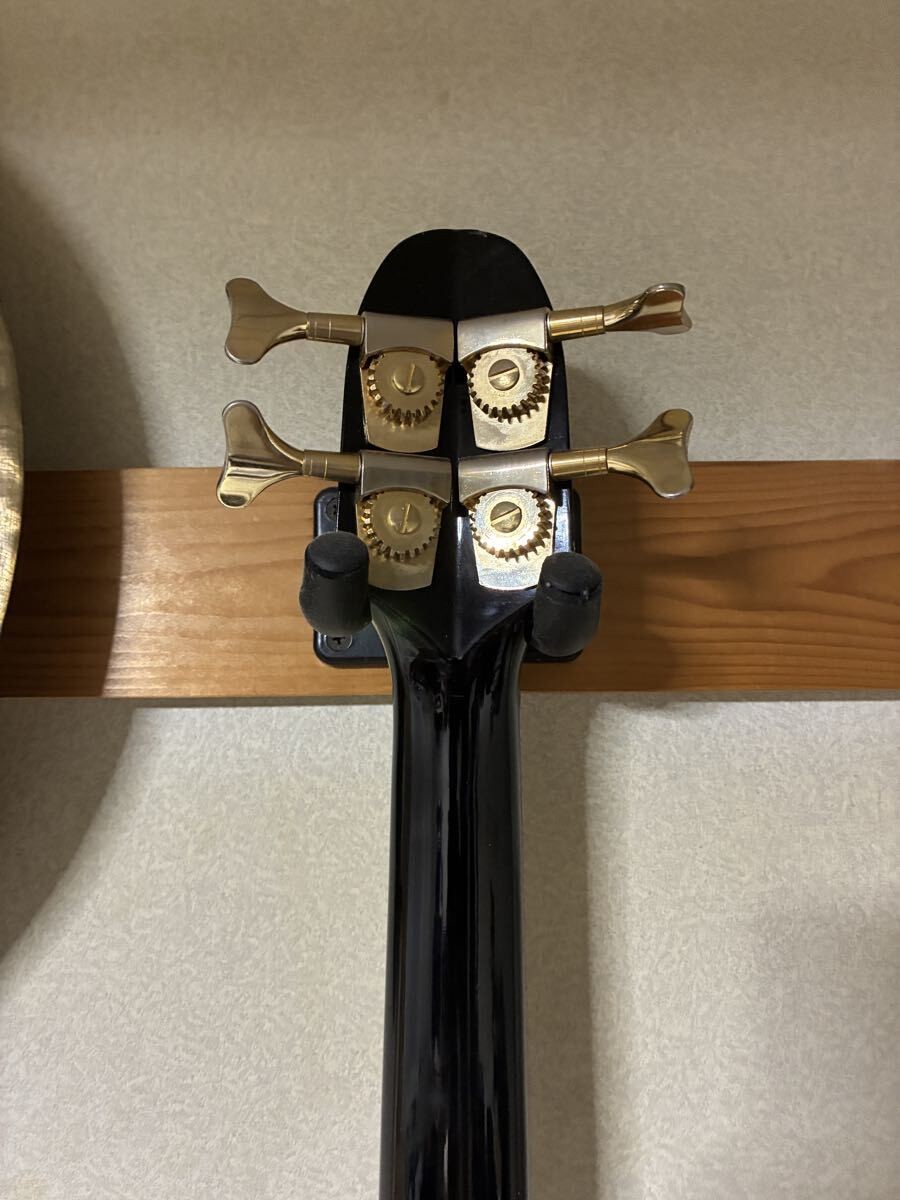 Electric Bass Guitar Yamaha Motion LB-1 1988 Active PJ Black Alder