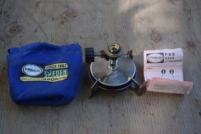 Primus Classic Trail Single Burner Stove- Backpacking/Camping 2243 w/ bag