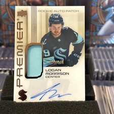 2024 UPPER DECK PREMIER LOGAN MORRISON ACETATE ROOKIES AUTOPATCH /249 Seattle
