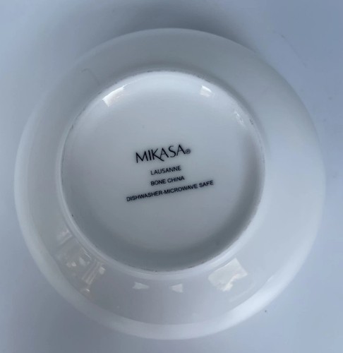 Mikasa Lausanne Soup Cereal Bowl Bone China Set Of 4 Mint B2 - Picture 22 of 22