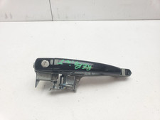PEUGEOT 208 EXTERIOR DOOR HANDLE FRONT LEFT PASSENGER SIDE IN NERA BLACK 2017