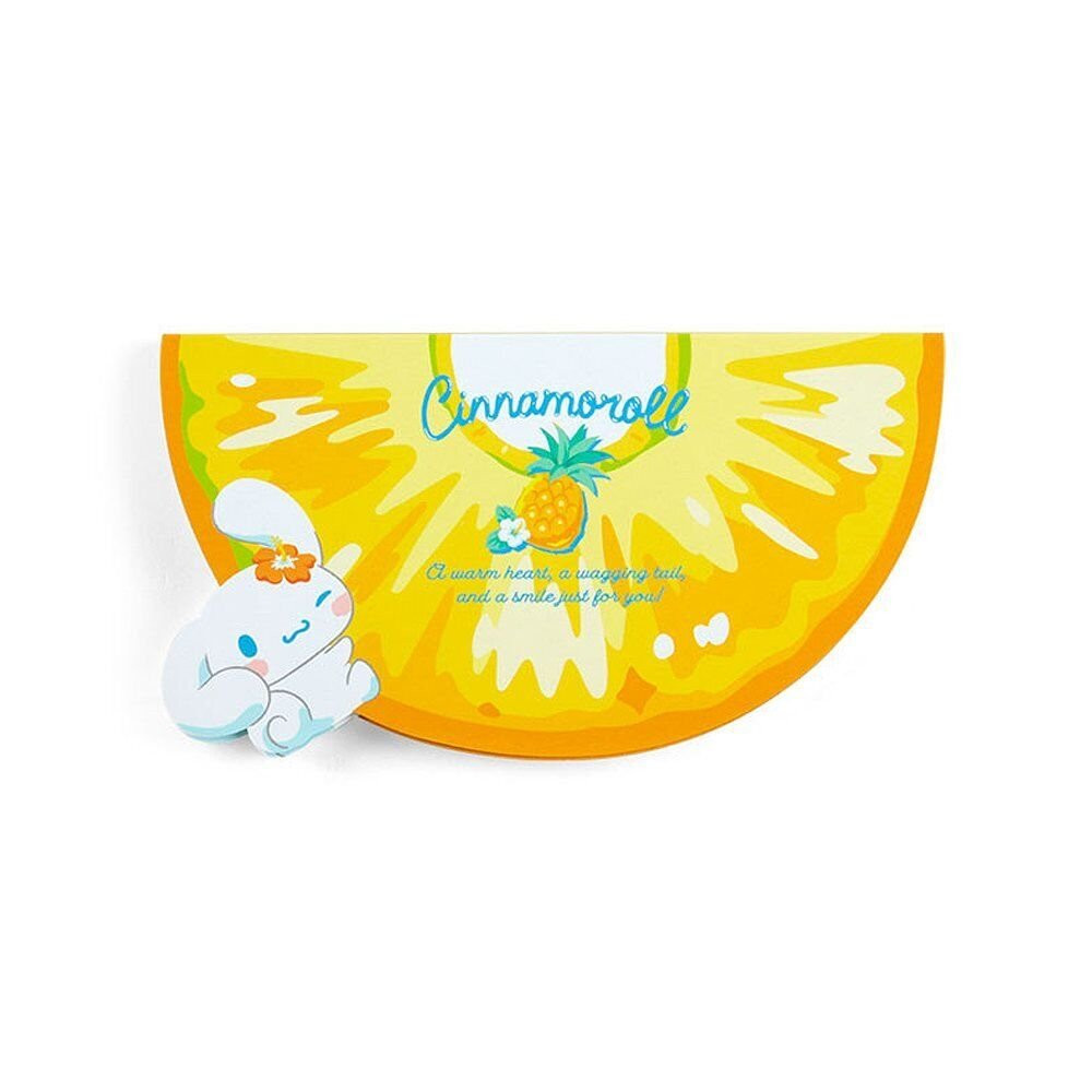 Cinnamoroll Fruit Memo Pad Non-Sticky Notes for Home Office School