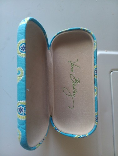 Vera Bradley Bermuda Blau Hart 💙 Brillenetui Gebraucht Retired. Prestine - Bild 3 von 6