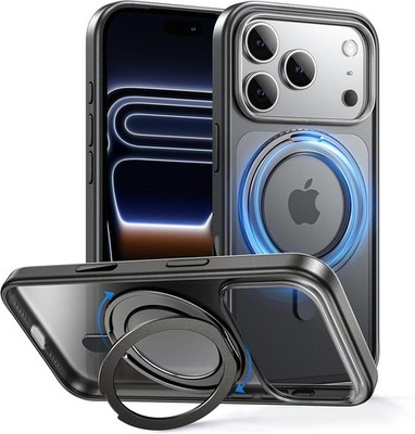 iPhone 17 Pro Hülle Magnetisch 360° Ständer Fallschutz Kratzfest Stoßdämpfung