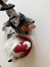 Disney Nightmare Before Christmas 8" Mayor Santa Mini Bean Bag Plush Vintage