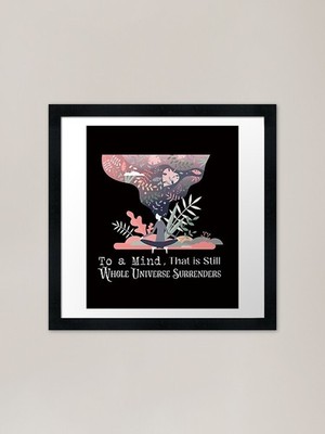 Powerful Mind Gerahmter Kunstdruck Gerahmtes Wandbild Poster Leinwanddruck Bild