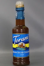 Torani Sugar Free Brown Sugar Cinnamon Syru 12.7 oz (EXP:02/20/2026)