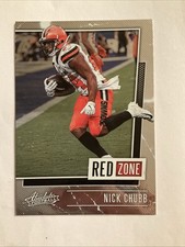 2020 Panini Absolute - Red Zone Nick Chubb #RZ-NC