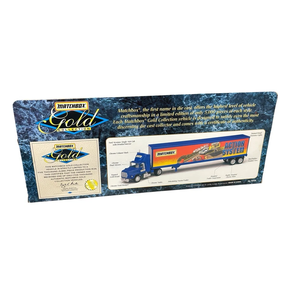 Vintage 1996 Matchbox Gold Collection King Size Rigs Nabisco Oreo Die Cast Model - Image 2 of 4