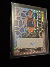 2024-25 Panini Mosaic Trentyn Flowers Clippers Rookie Scripts Mosaic RS-FLW auto