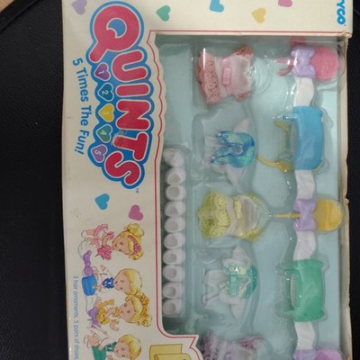 TYCO Quints Vintage Doll Clothing Set 13 Pieces Dress Shoes Headwear 1990s