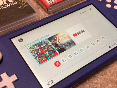 Nintendo Switch Lite Console Blue Super Mario Odyssey Zelda Breath